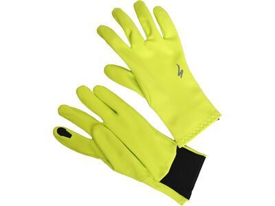 Specialized Men's Softshell Thermal Gloves Long Finger, hyper green - Bild 2