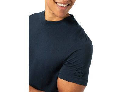 super.natural M Casual Rib Bio J Tee, blueberry - Bild 4