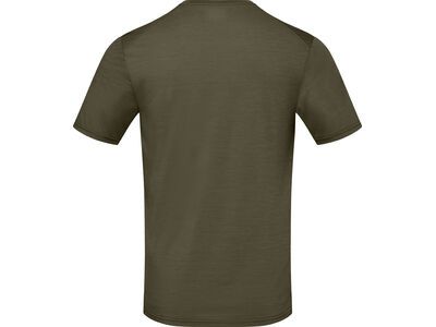 Norrona femund equaliser merino T- Shirt M's, olive night - Bild 2
