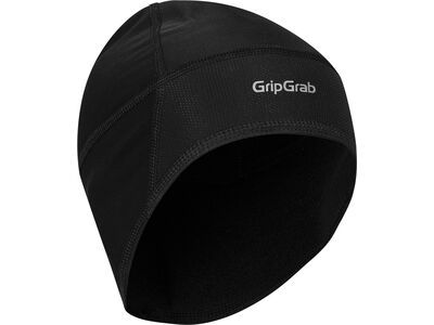 GripGrap Thermo Windproof Winter Skull Cap, black