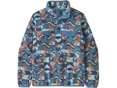 Patagonia Women's Lightweight Synchilla Snap-T Pullover still blue