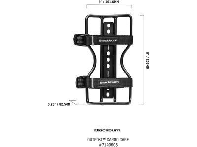 Blackburn Outpost Cargo Cage, black - Bild 6