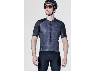 X-Bionic Corefusion Men's Cycling Short Sleeve Merino Jersey, opal black melange - Bild 4