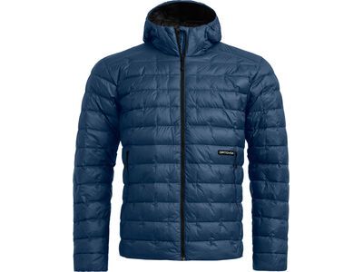 Ortovox DownWool 180 Hooded Jacket M blue nunatak