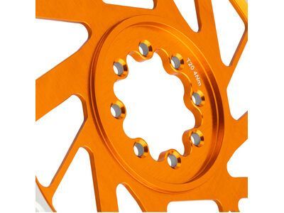 Burgtec 3 mm Offset Thick Thin Chainring SRAM 8-Bolt, iron bro orange - Bild 15
