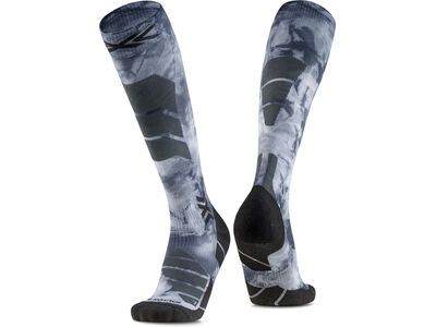 X-Bionic X-Socks Ski Expert Wild OTC, tiedye x black/x white - Bild 1