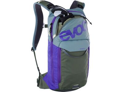 Evoc Stage 6 + Hydration Bladder 2, steel/violet/dark olive - Bild 3