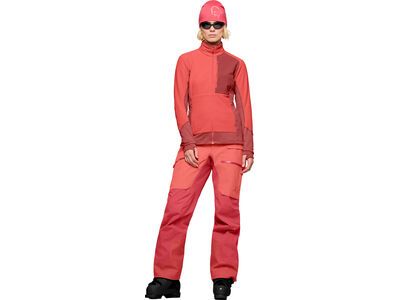 Norrona lofoten warm2 Jacket W's, deep sea coral/baked apple - Bild 4