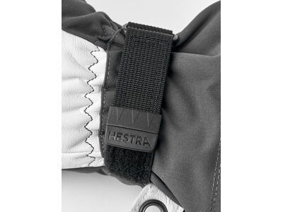 Hestra Army Leather Heli Ski 5 Finger, grey - Bild 2