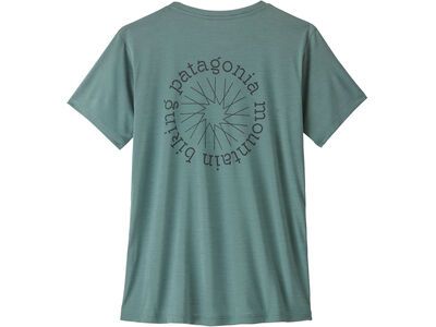 Patagonia Women's Cap Cool Daily Shirt - Spoke Stencil, blue sage/light blue sage x-dye - Bild 1