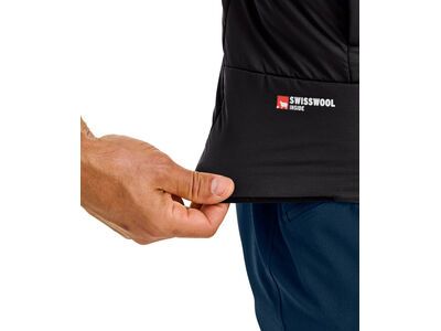 Ortovox Swisswool Piz Duan Vest M, black raven - Bild 5