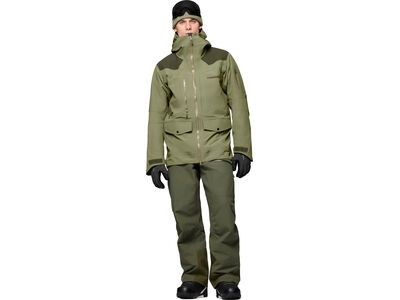 Norrona tamok dri3 Jacket M's, olive night/deep lichen green - Bild 4