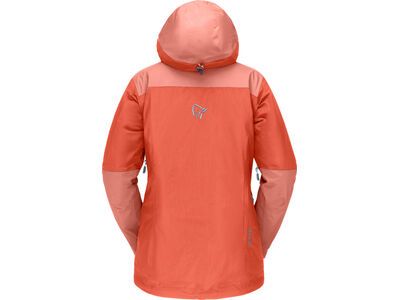 Norrona lofoten Gore-Tex Thermo100 Jacket W's, orange alert/peach amber - Bild 2