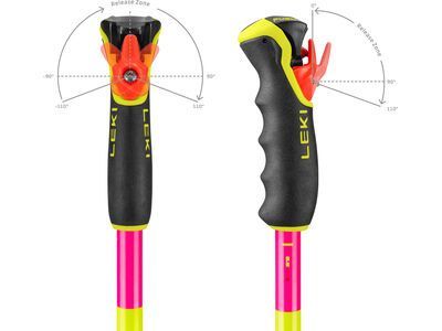 Leki Spitfire 3D, neonmagenta/neonyellow/berry - Bild 6