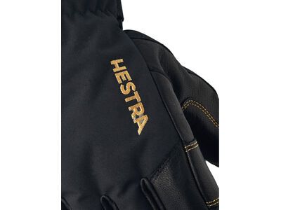 Hestra Army Leather Gore-Tex 5 Finger, black/black - Bild 4