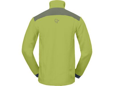 Norrona trollveggen warm3 Jacket M's, dark citron/deep lichen green - Bild 3