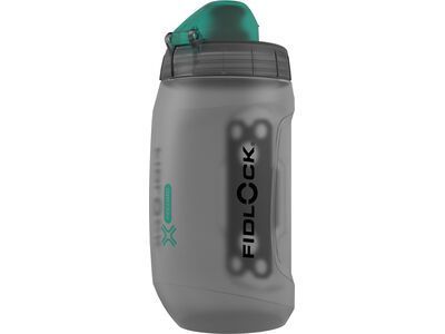 Fidlock Twist Replacement Bottle 450 Antibacterial, transparent black/light green - Bild 2