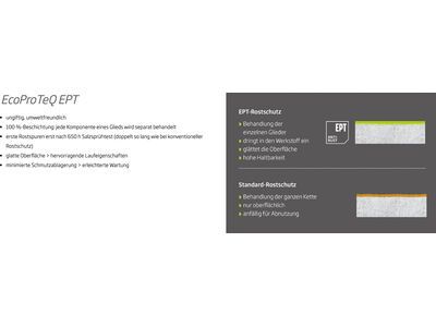 KMC e12 EPT - 12-fach, 130 Glieder, dark silver - Bild 4