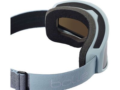 Bollé Bedrock Plus, Black Chrome / powder blue matte - Bild 2