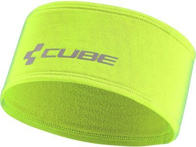 Cube Funktionsstirnband Race Be Warm Safety, neon yellow