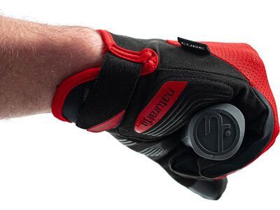 Cube Handschuhe Langfinger X Natural Fit, black´n´red - Bild 4
