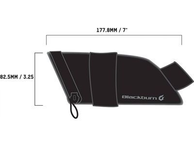 Blackburn Grid Medium Seat Bag, black reflective - Bild 3