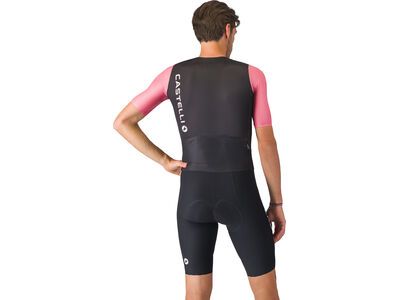 Castelli Saturday Morning Skinsuit, black/rosa giro/smoky gray - Bild 3