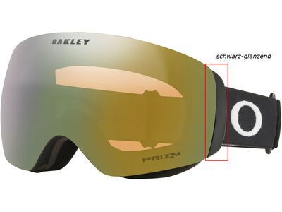 Oakley Flight Deck M, Prizm Snow Sage Gold Iridium / glossy black - Bild 2