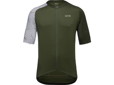 Gore Wear C5 Trikot, utility green/white