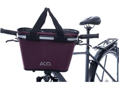 Cube Acid Lenkerkorb City 15 FILink, red - Bild 2