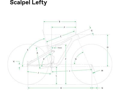 Cannondale Scalpel Carbon 2 Lefty, smoke black - Bild 4