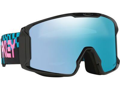 Oakley Line Miner L, Prizm Snow Sapphire Iridium / chex black - Bild 12