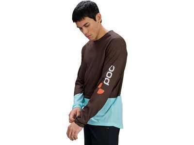 POC M's Motion Air Long Sleeve MTB Jersey, bronzite brown/lazurite blue - Bild 7