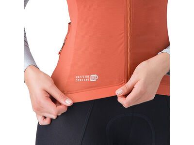 Castelli Corretto W Long Sleeve Jersey, paprika/winter sky - Bild 4