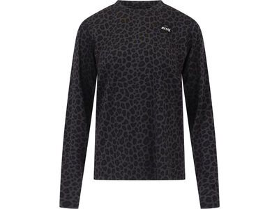 Eivy Loose Fit Merino Wool Top, black leopard - Bild 1
