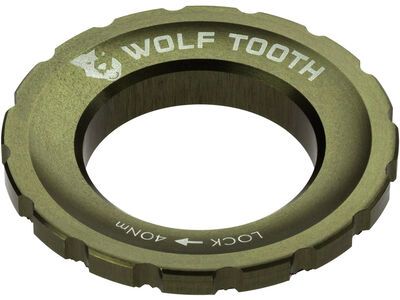 Wolf Tooth Centerlock Rotor Lockring - Außenverzahnung olive