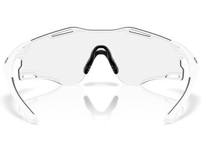 Oakley Cybr Zero Cyber Collection, Clear To Black Iridium Photochromic / matte white - Bild 7