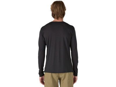 Patagonia Men's Long-Sleeved Capilene Cool Merino Graphic Shirt, black - Bild 3