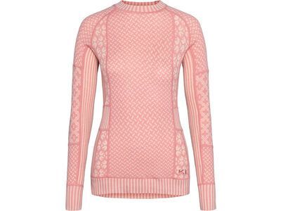 Kari Traa Smekker Long Sleeve Baselayer pastel dusty pink