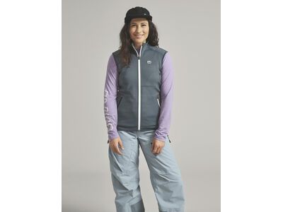 Ortovox Merino Fleece Vest W, black raven - Bild 3