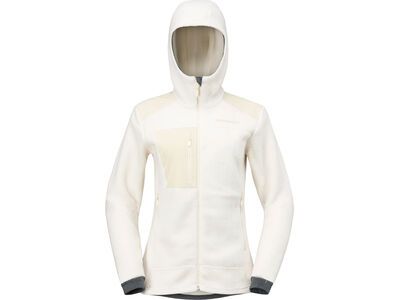 Norrona trollveggen warm3 Zip Hood W's, whisper white