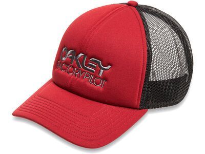 Oakley Factory Pilot Trucker Hat, iron red