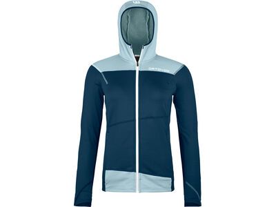 Ortovox Merino Fleece Light Hoody W, deep ocean