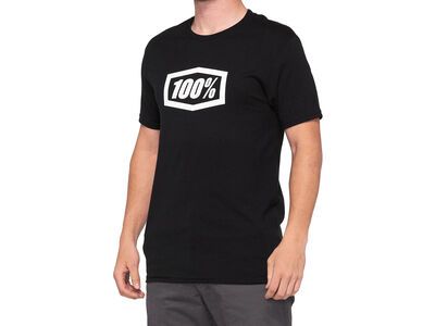 100% Icon T-Shirt, black