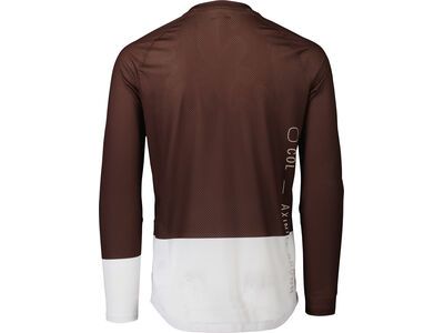 POC MTB Pure LS Jersey, axinite brown/hydrogen white - Bild 3
