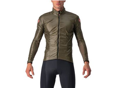 Castelli Aria Shell Jacket moss brown