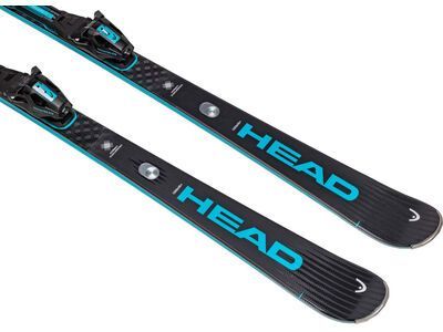 Head Supershape e-Speed + Protector Evo PR 13 GW, matt black/speed blue - Bild 5