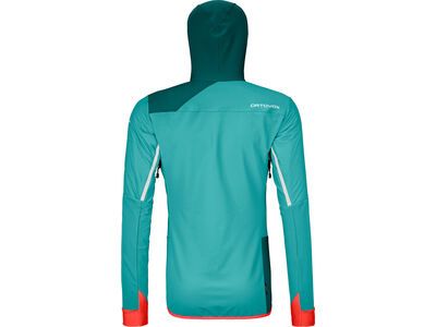 Ortovox Swisswool Col Becchei Hybrid Jacket W, ice waterfall - Bild 2