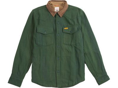 Topo Designs Mountain Shirt Jacket Herren, forest - Bild 1