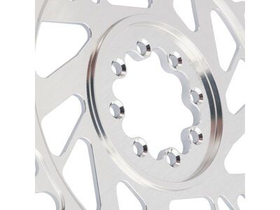 Burgtec 3 mm Offset Thick Thin Chainring SRAM 8-Bolt, rhodium silver - Bild 7